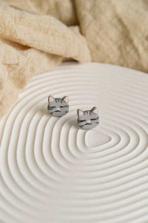 Sassy Sir Meow Studs