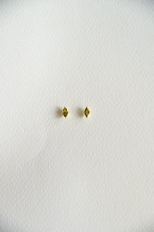 925 Sterling Silver - Beryl Studs