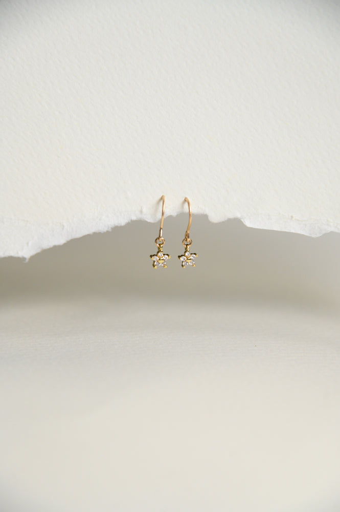 18k Gold Plated - Shay Starry Earrings