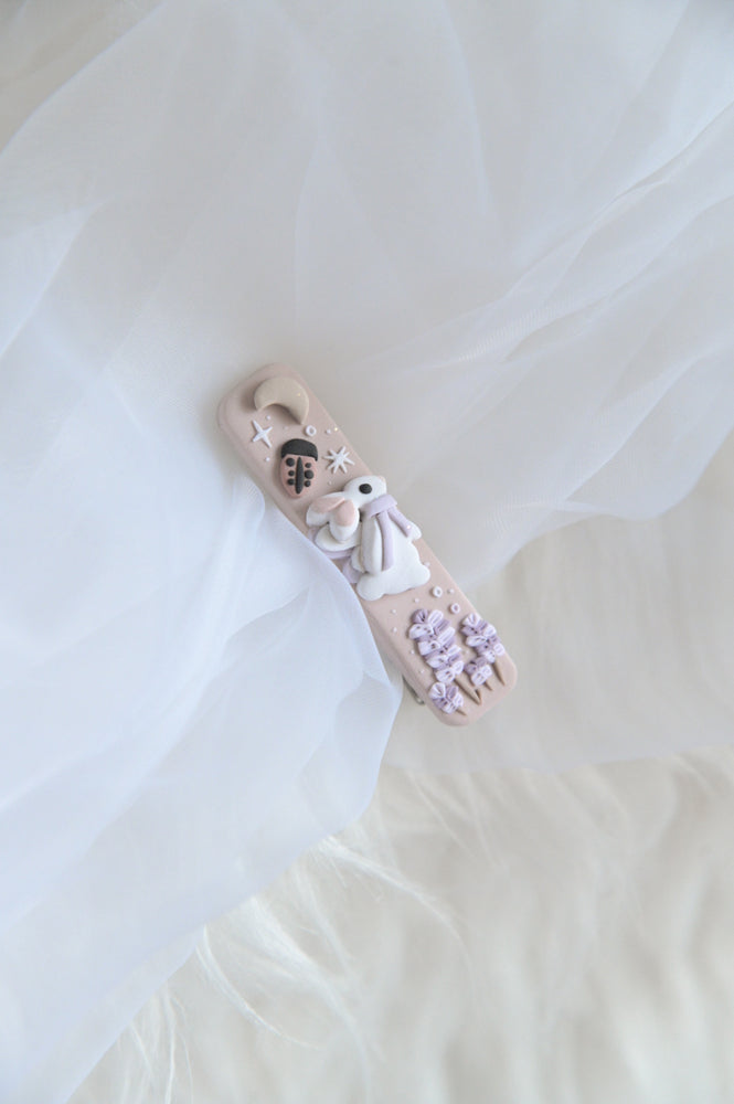 Dreamkeeper Hair Barrette in Dusty Pink