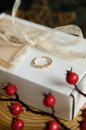 18k Gold Plated - Serephina Ring in Gold