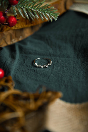 Stainless Steel - Serephina Ring in Silver
