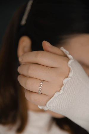 Stainless Steel - Serephina Ring in Silver