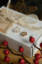 Serefine Studs in gold