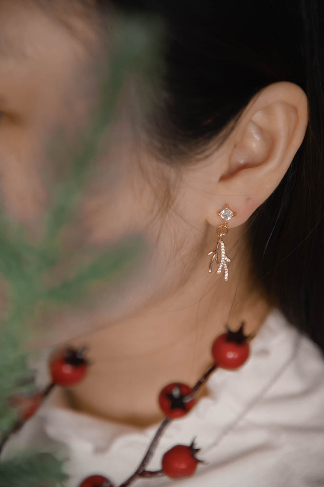 Antler Branch Earrings