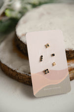 Black Beau Studs (5 studs set)