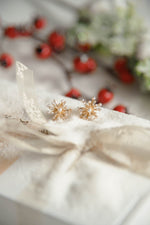 Snow Crystal Studs