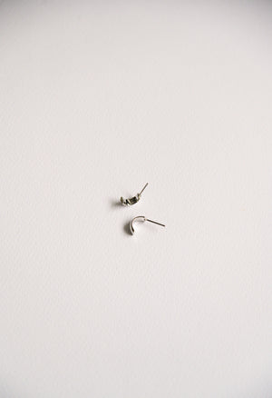 Zora Studs in silver