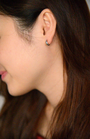 Zora Studs in silver