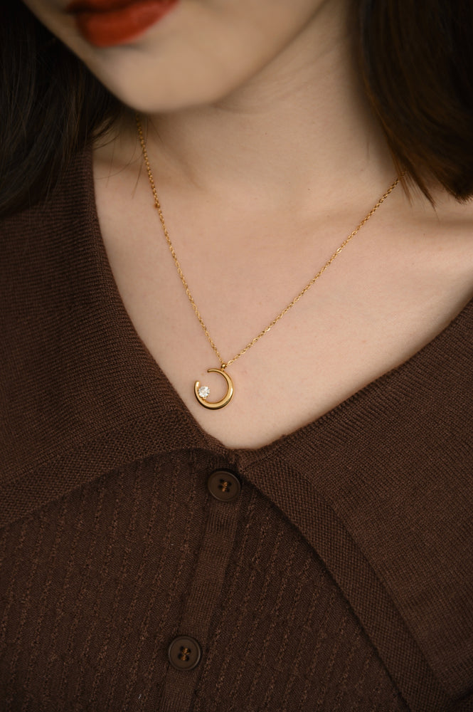 18k Gold Plated - Altalune Necklace
