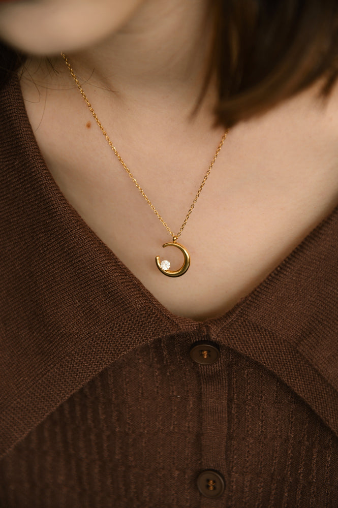 18k Gold Plated - Altalune Necklace