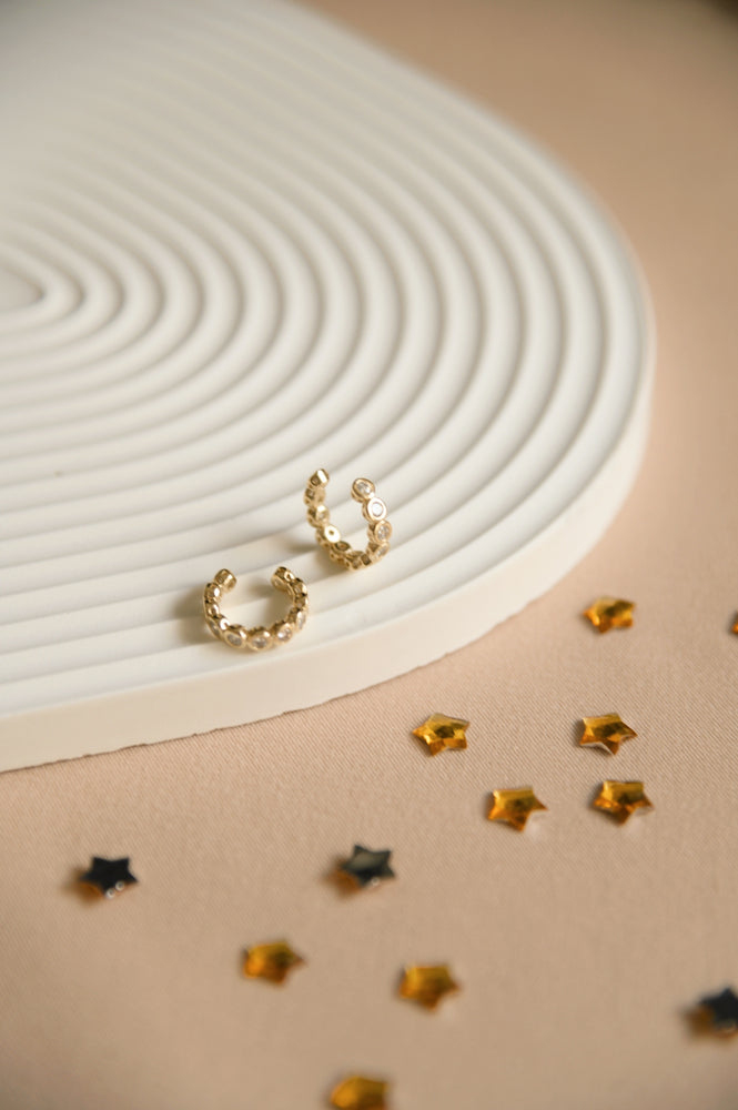 Norma Earcuffs in gold (set of 2)
