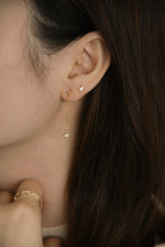 (BACK IN STOCK) Moonshine Earrings Set in white