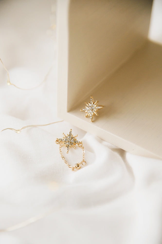 Sparkly Mismatched Earrings