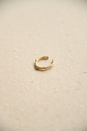 18k Gold Plated - Crescento Ring