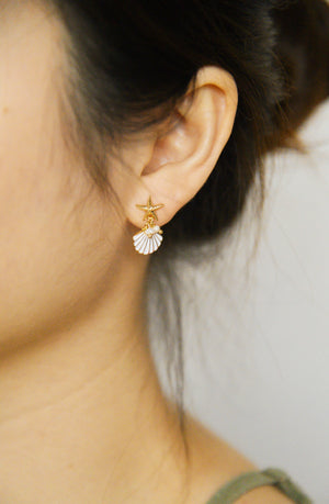 Bay seashell Earrings