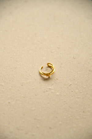 18k Gold Plated - Elon Knot Ring