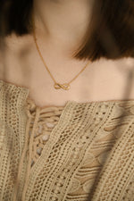 18k Gold Plated - Infinity Necklace