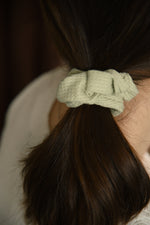 Waffle Scrunchie in tea
