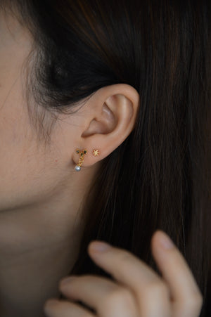 La Luna Studs (6 earrings pack)