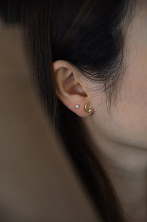 La Luna Studs (6 earrings pack)