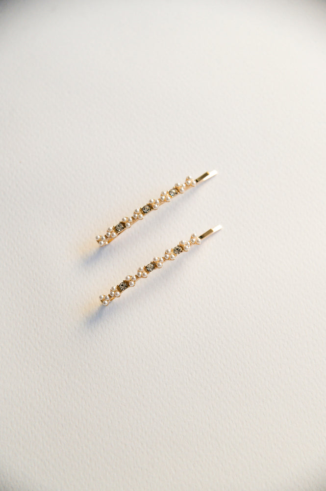 Marin Crystal Hairpin (Set of 2)