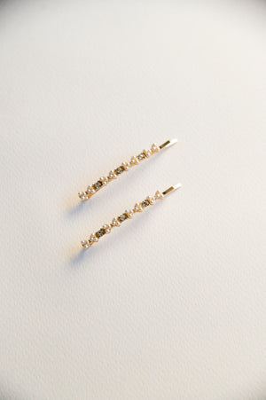 Marin Crystal Hairpin (Set of 2)