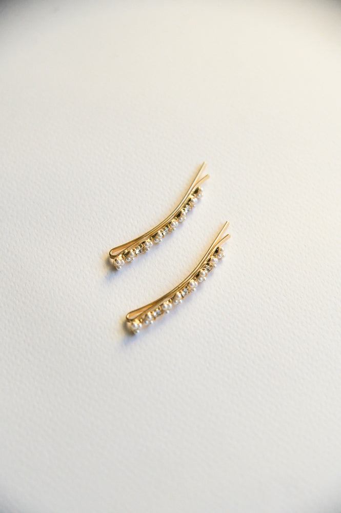 Marin Crystal Hairpin (Set of 2)