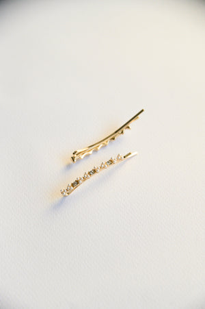 Marin Crystal Hairpin (Set of 2)