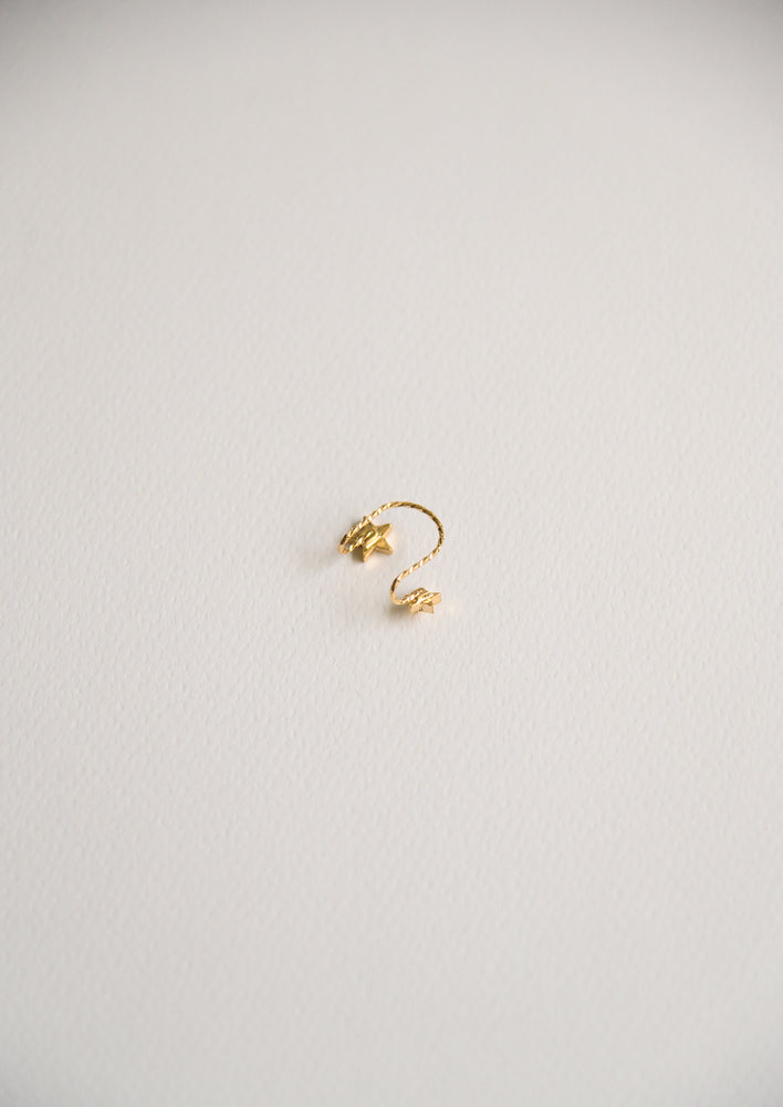 Duo Star Earcuff