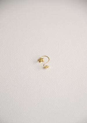 Duo Star Earcuff