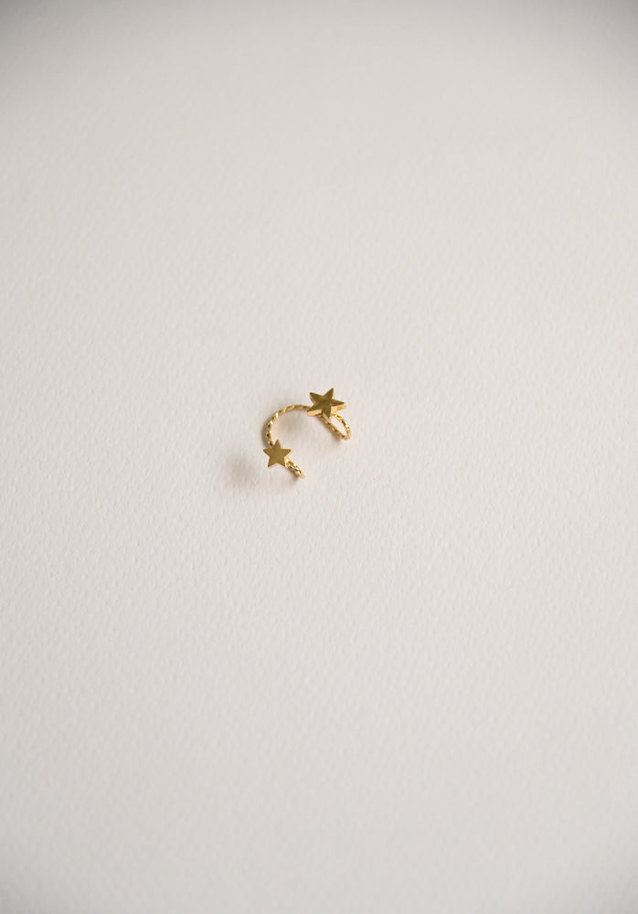 Duo Star Earcuff