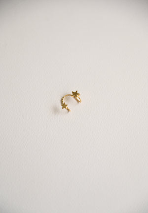 Duo Star Earcuff