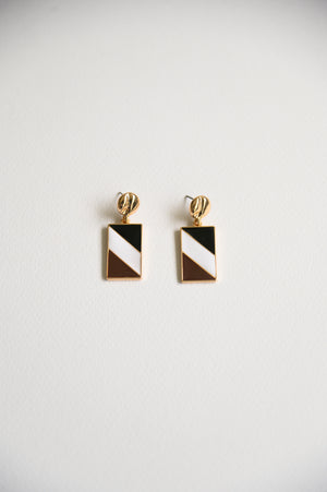 The Palette Earrings in dark