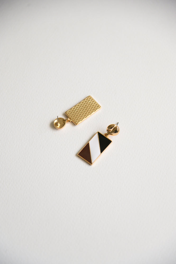 The Palette Earrings in dark