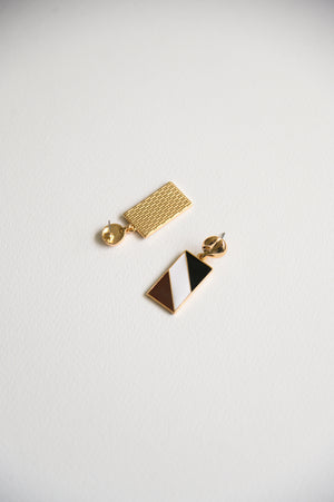 The Palette Earrings in dark