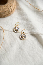 (BACK IN STOCK) Marvella Hoops in white