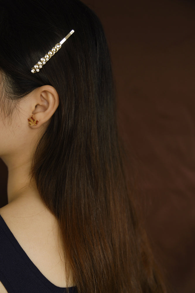 Nouvel Hairpin in light gold