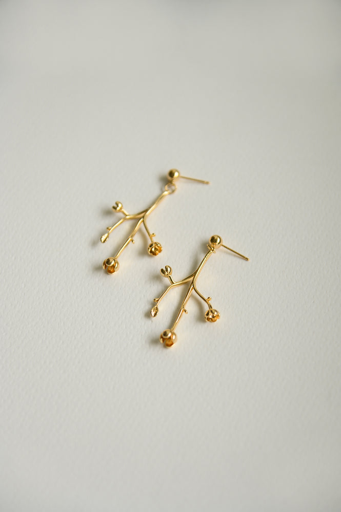 Mistletoe Drop Earrings
