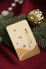 November Studs (5 earrings pack)