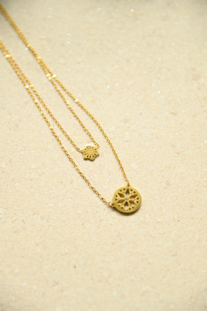 Titanium Steel - Noeleen Layered Necklace