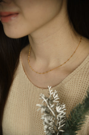 18k Gold Plated - Celestine Necklace