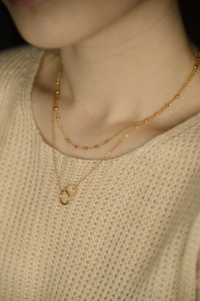 18k Gold Plated - Celestine Necklace