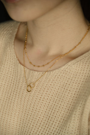 18k Gold Plated - Celestine Necklace
