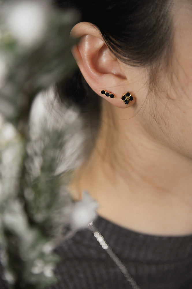 Black Beau Studs (5 studs set)