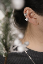 Snowflake Earcuffs (set of 2)