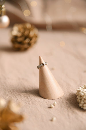 Tinsel Earcuff in silver