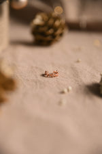 Tinsel Earcuff in rose gold