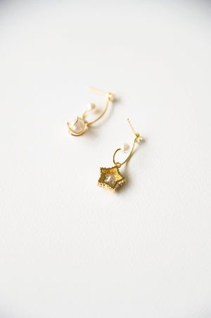 North Star Mismatched Earrings