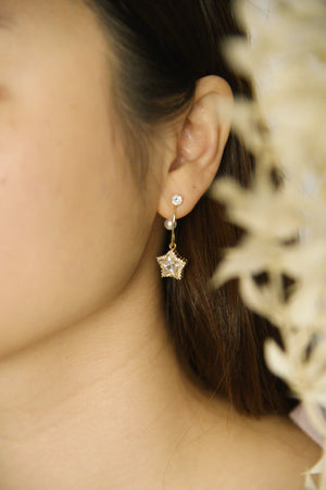 North Star Mismatched Earrings